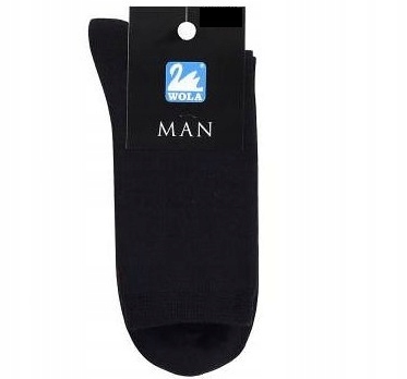 Skarpetki męskie Wola Man czarne 43/46 Stan opakowania oryginalne