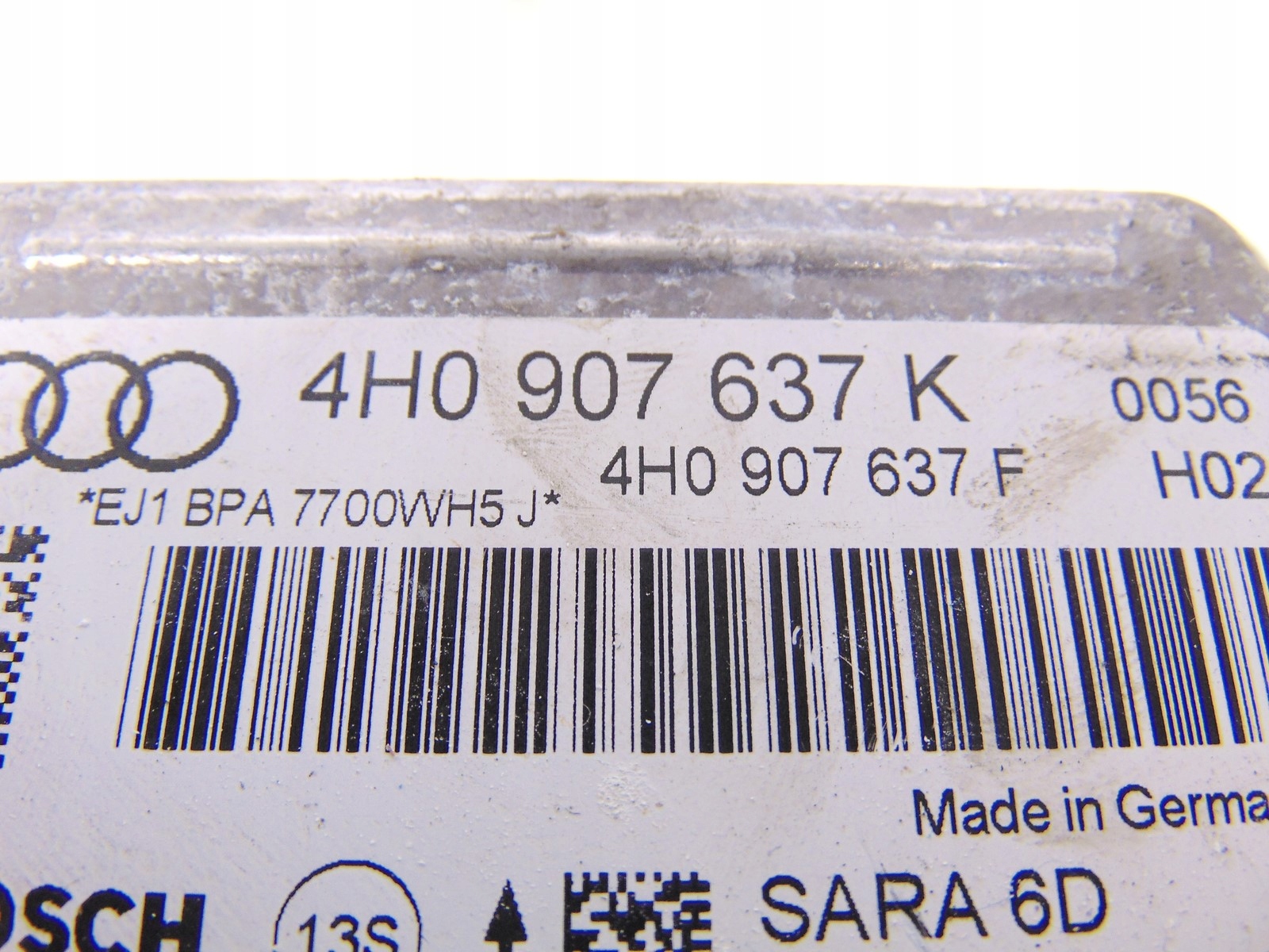 modul SENSOR AIRBAG AUDI A8 D4 4H0907637K