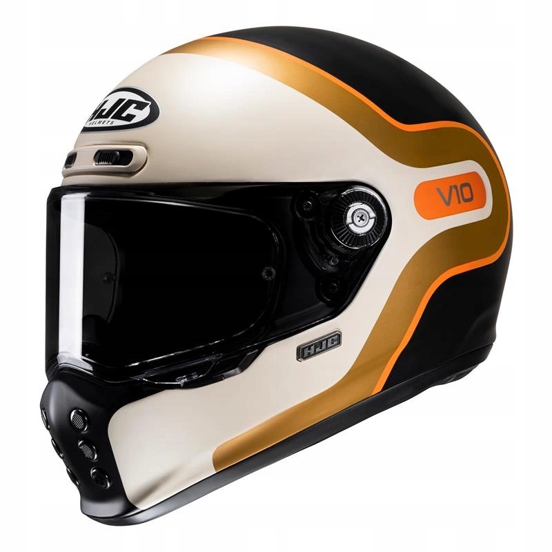 Motocyklová prilba Hjc V10 Grape Black/bronze béžová, hnedá, čierna Darčeky