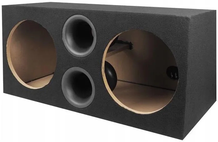 Skrzynia Obudowa 2x30cm Mdf 90L Dual Aero Bassreflex 2x12 cali