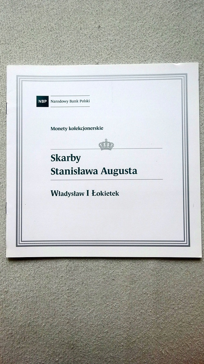 Folder 50 zł 2013 WŁADYSŁAW ŁOKIETEK,stan I