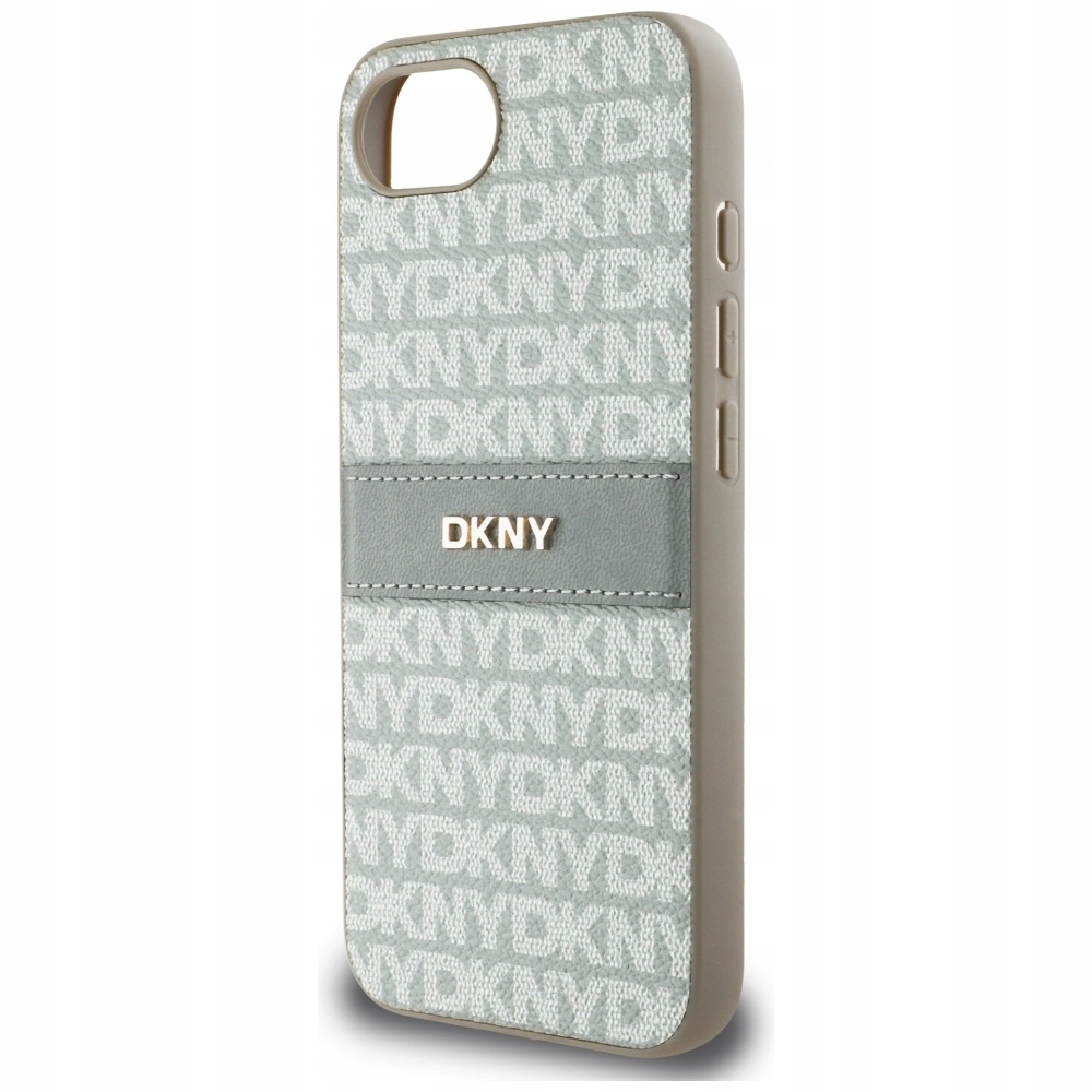 Pouzdro pro iPhone 16e Dkny – pouzdro obal, textura s páskem