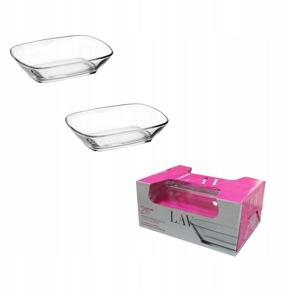 

Lav Defne 2 salaterki szklane 14,5 cm 230 ml Wwa