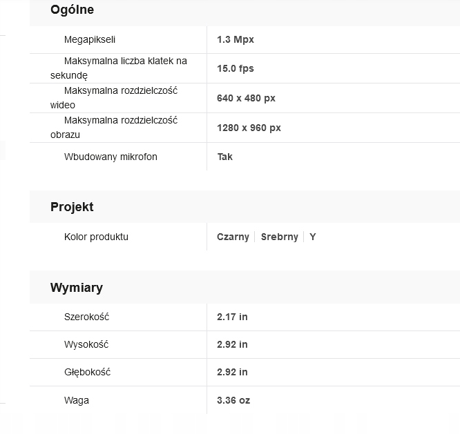 KAMERKA INTERNETOWA USB Microsoft LifeCam NX-3000 Kod producenta Microsoft LifeCam NX-3000