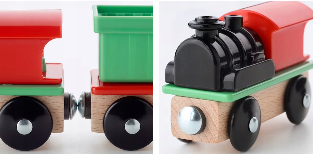 IKEA LILLABO Kolejka, 3 elementy Marka Ikea