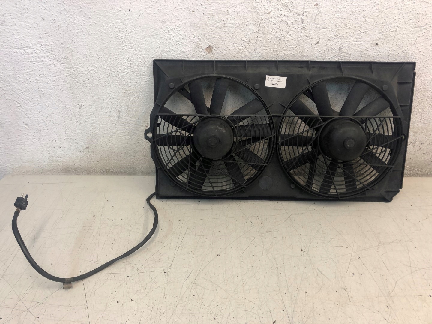 1295051055 - Вентилятор радіатора Mercedes R129 SL 92r A245