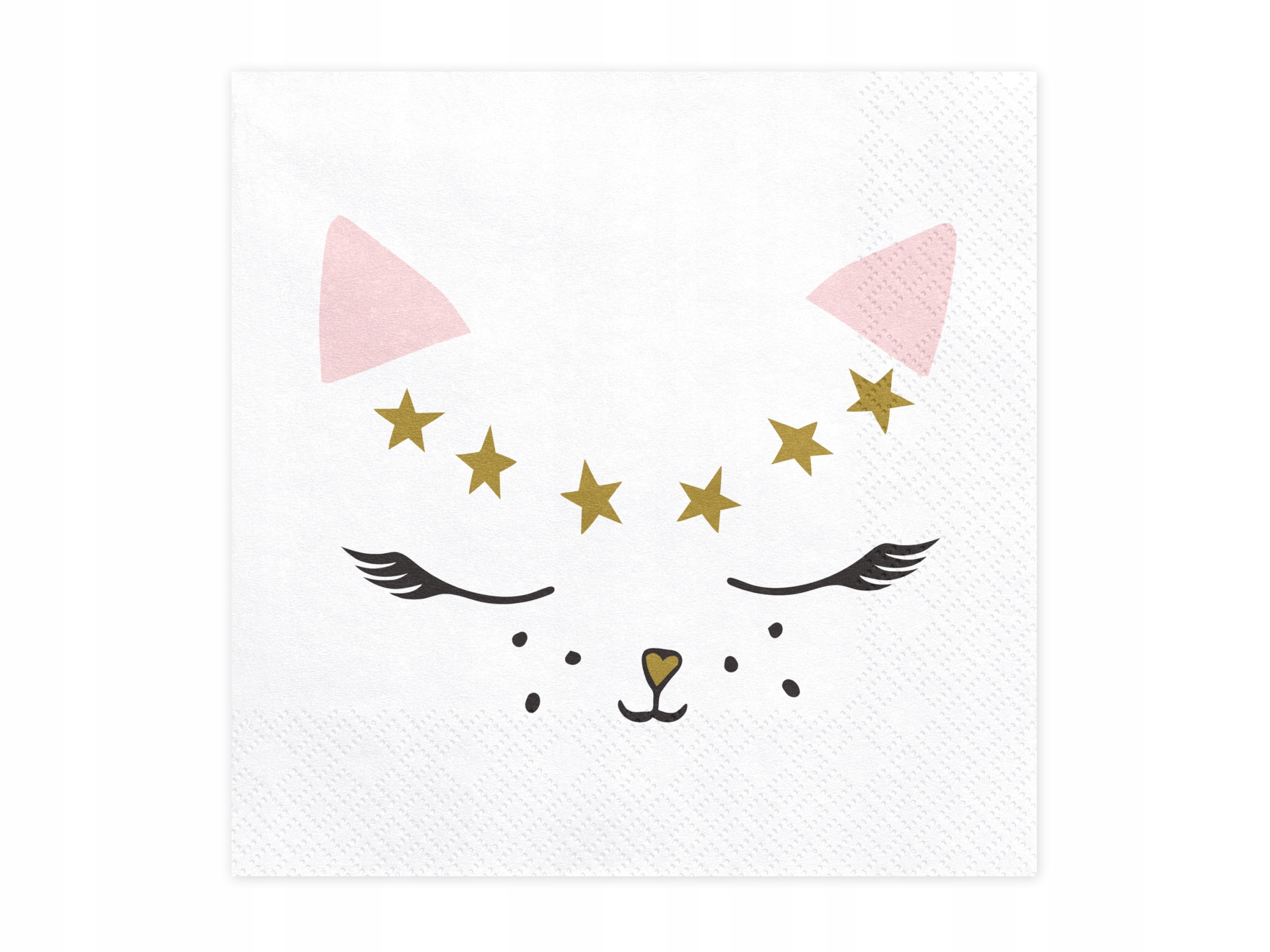 SERWETKI PAPIEROWE KOTEK 20SZT URODZINOWE