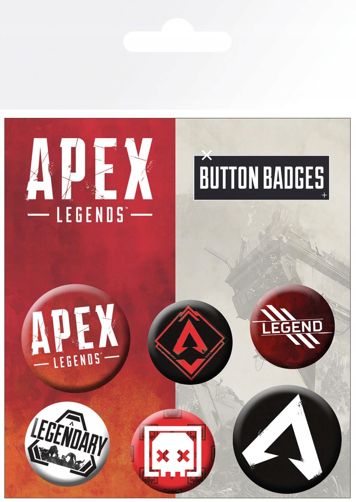 

Apex Legends zestaw 6 przypinek na kurtkę plecak