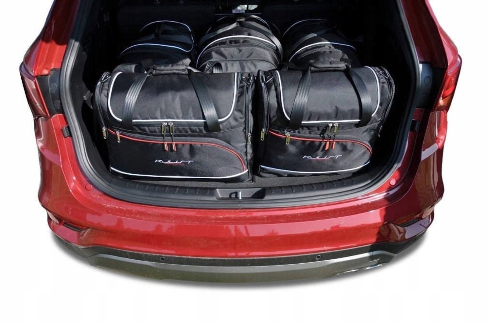 J&j Automotive Sada 5ks cestovných tašiek Aero pre Hyundai Santa Fe Suv 20