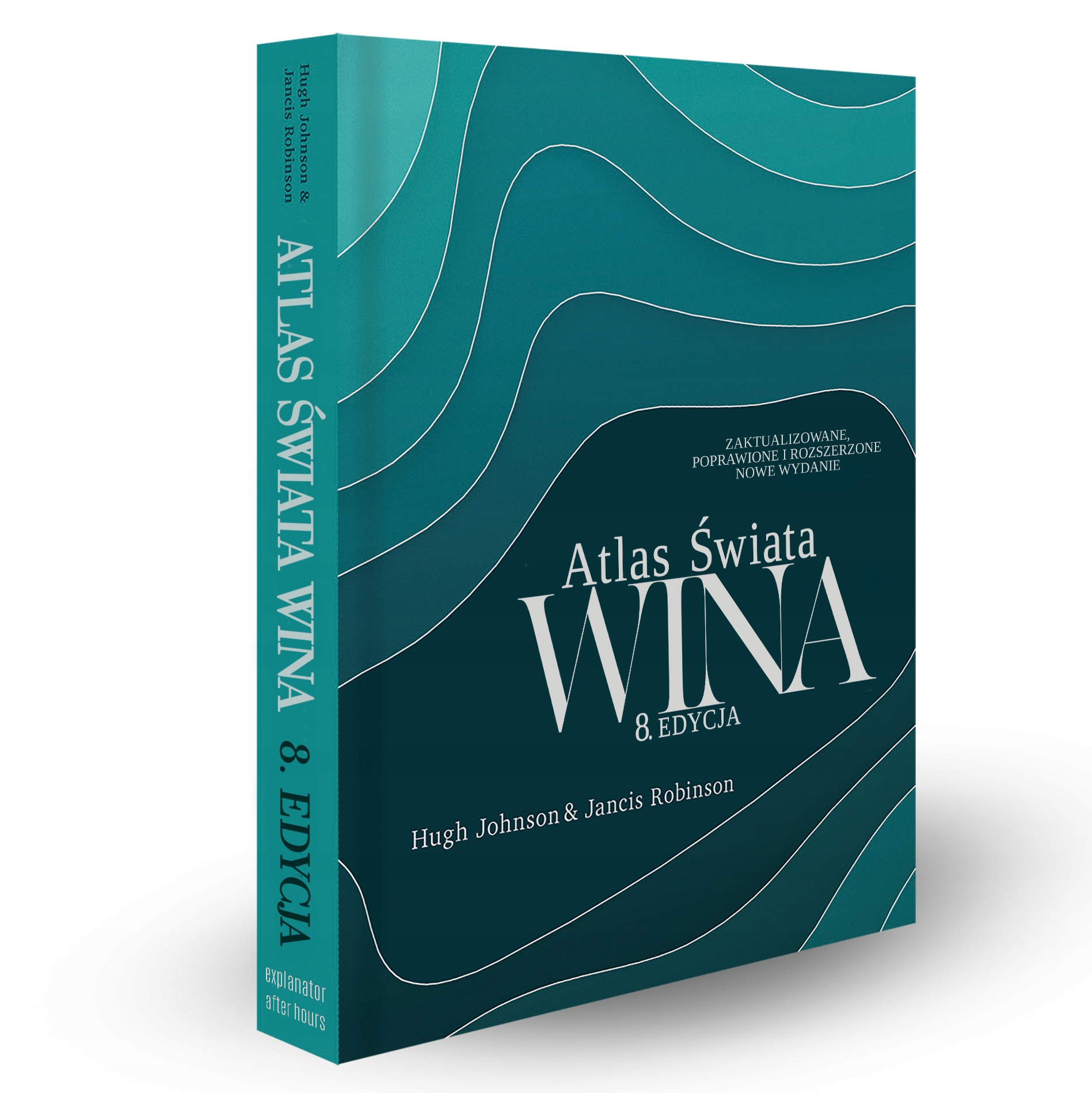 Atlas Świata Wina 8. wydanie po polsku Wydawnictwo inne