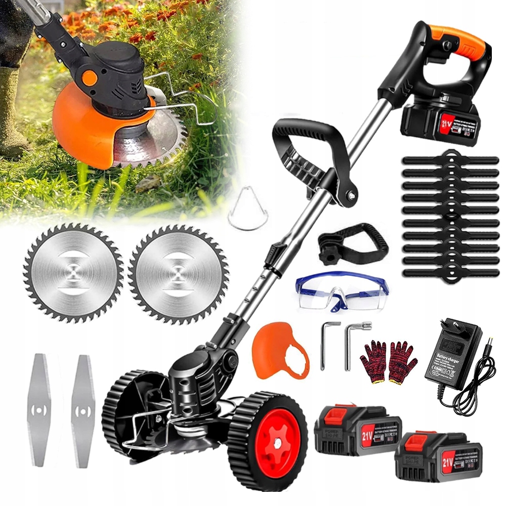 Výkonná Elektrická Sekačka Na Trávy Nastavitelná Teleskopická Sekačka 800 W