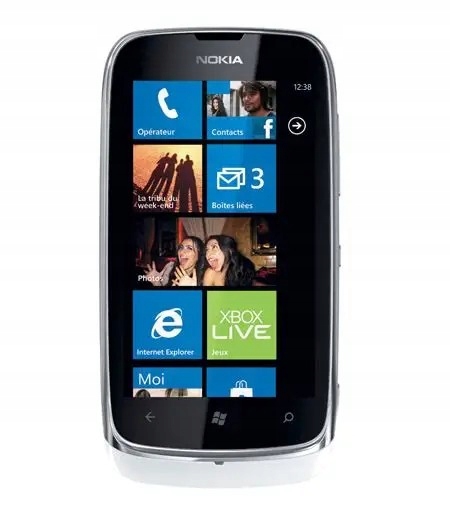 Smartfon Nokia Lumia 610 256 Mb 8 Gb 3G biały