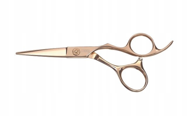 Kadeřnické nůžky Zlaté Cisoria Gold Rose 6.0''