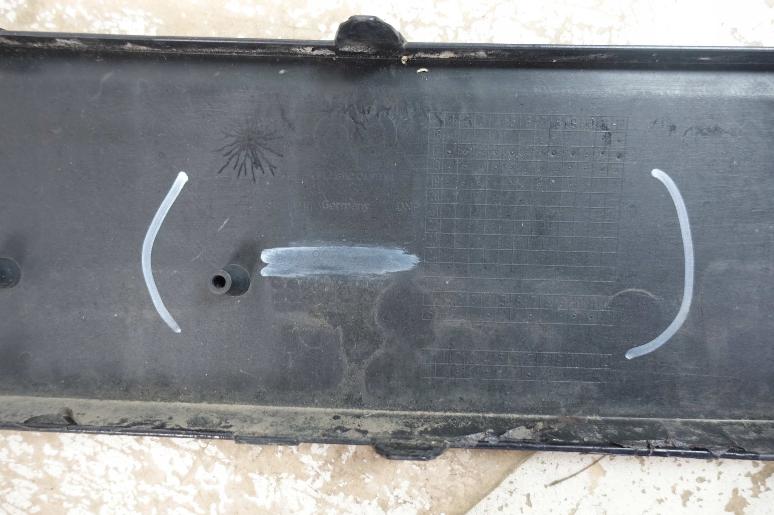SKODA KAROQ 57A 2017- bumper front front 57A807221