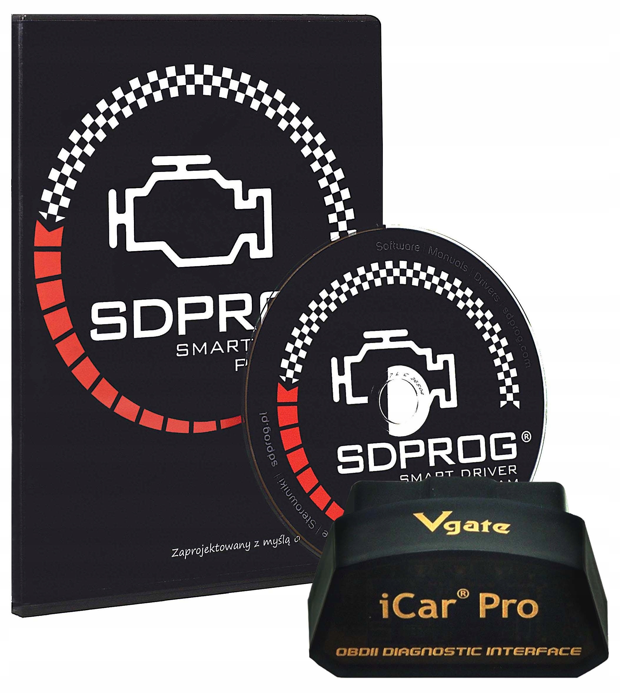 Interfejs diagnostyczny iCar PRO BT 3.0 + SDPROG Marka SDPROG