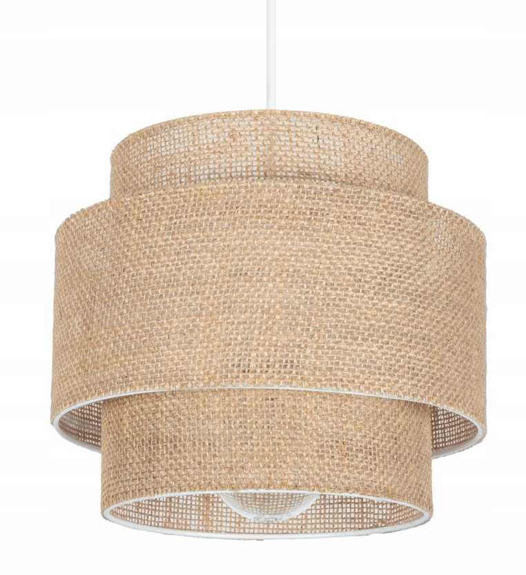 

Lampa Sufitowa Nad Stół Lampy Wiszące Boho Biała