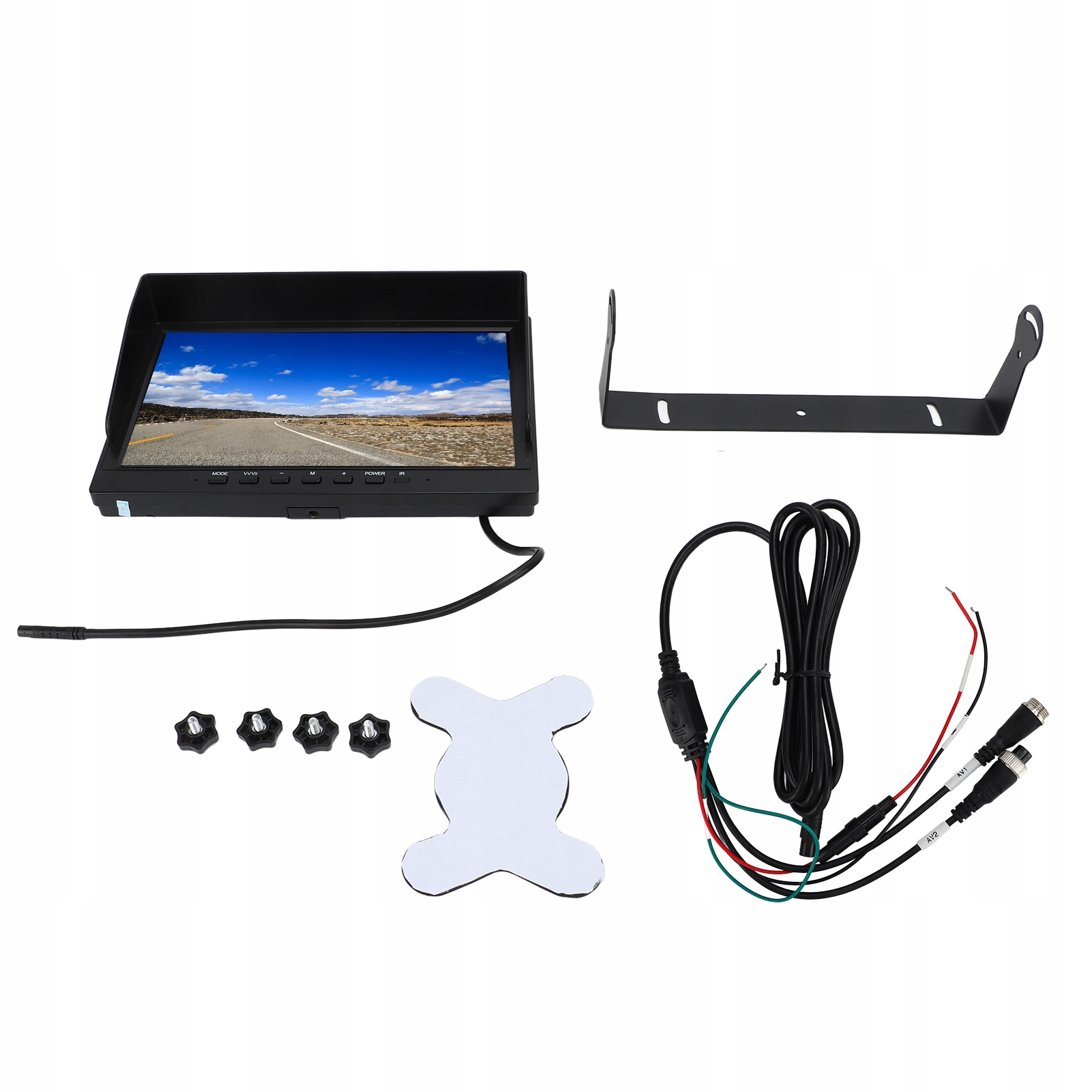 WYŚWIETLACZ COFANIA HD MONITOR Z KAMERĄ TYLNĄ EKRAN TFT LCD KOPII ZAPASOWYC Numer katalogowy producenta 1610220063911