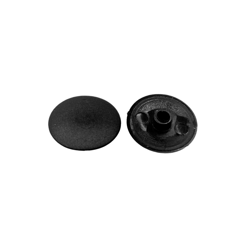 

10 x Zaślepka do mimośrodu 15 mm meblowa czarna