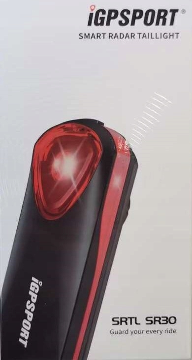 Wsteczny Radar Rowerowy z lampką, wykrywa pojazdy