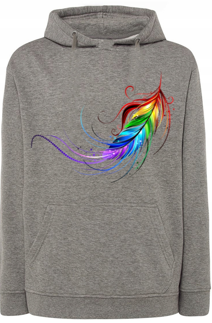 Barevné pánské módní Mikina S Kapucí r.XL