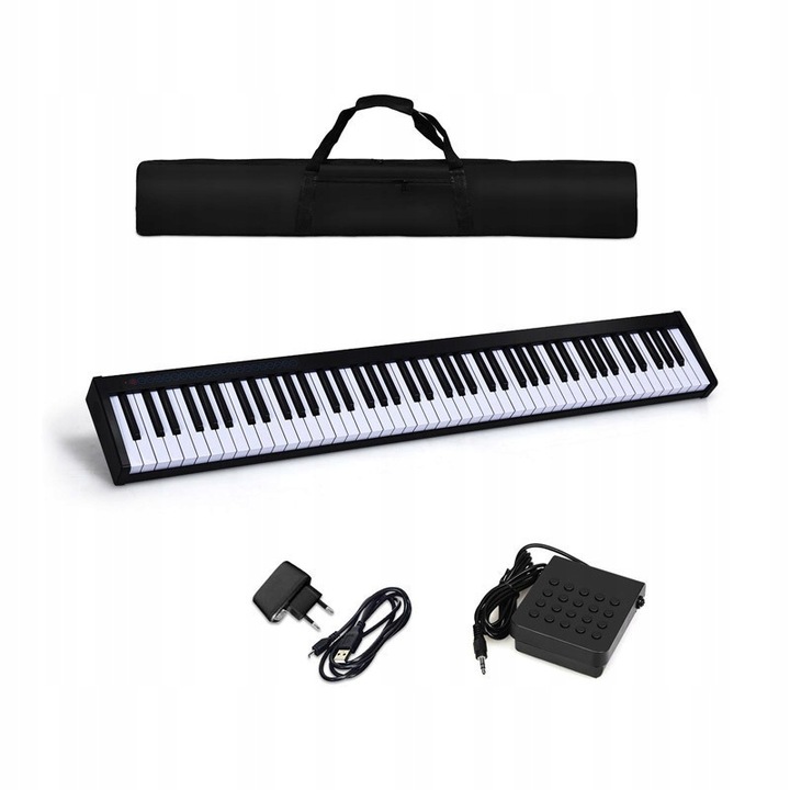 Digitální Piano Pro Výuku 88 Kláves, Sustain Pedál, 12 Hodin Hraní Na Baterii
