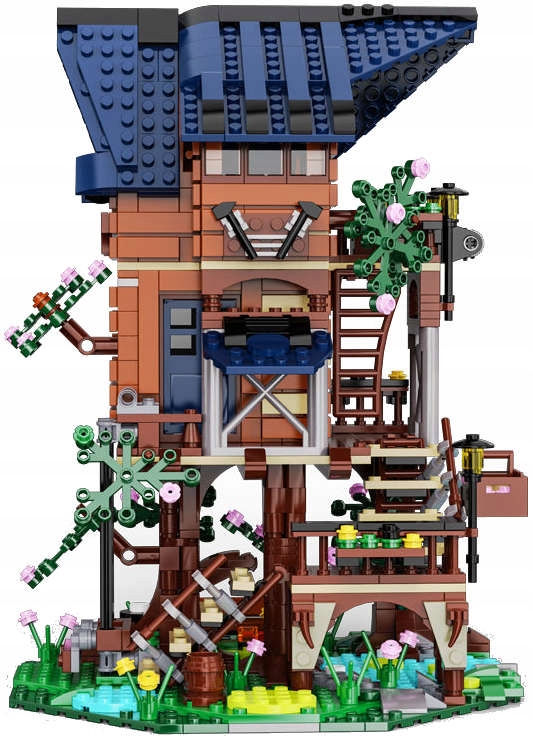 CADA KLOCKI CZTERY PORY ROKU DUŻY DOMEK NA DRZEWIE Z LED 1155 EL Płeć chłopcy dziewczynki