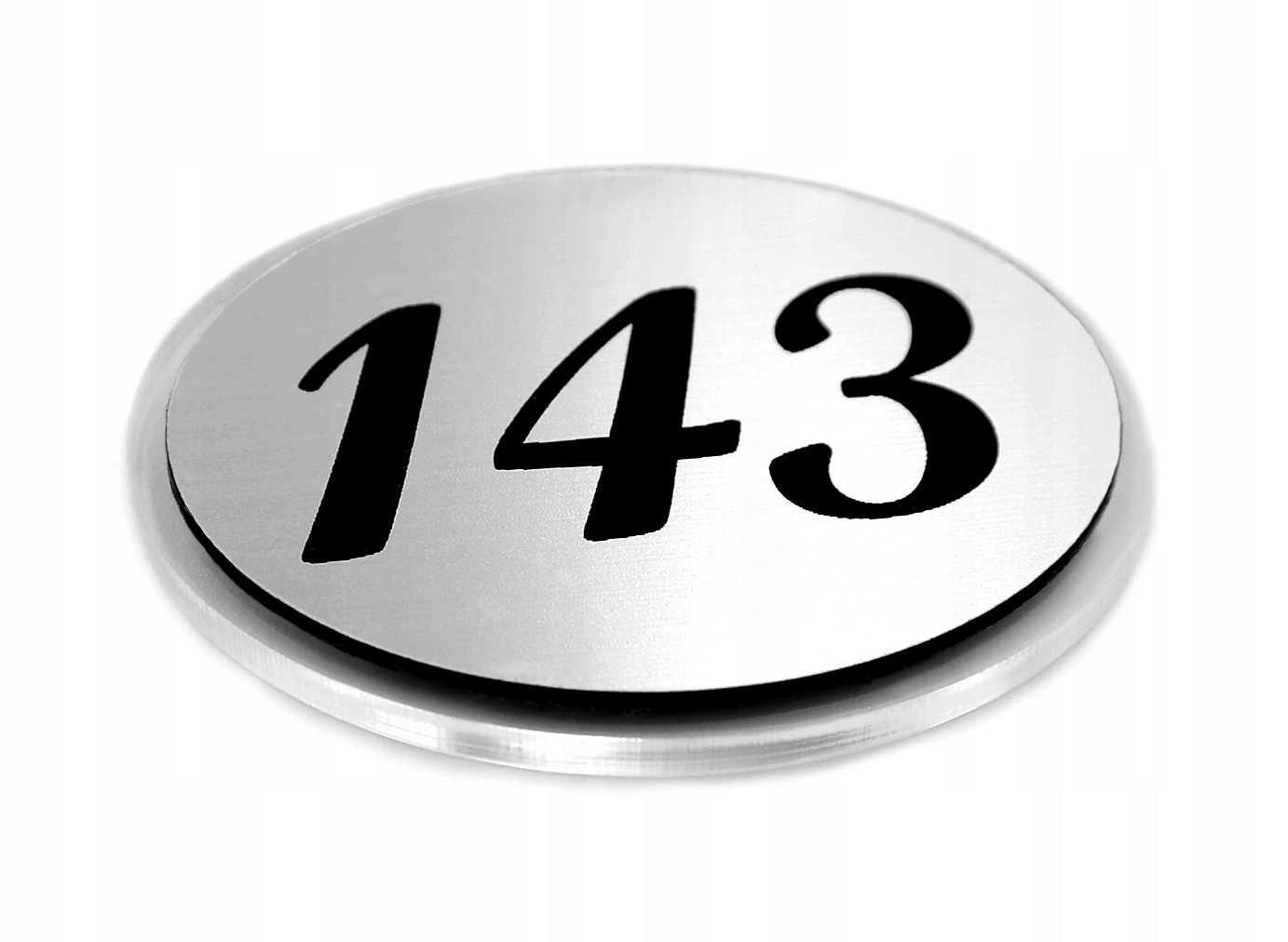 numerki NUMEREK NA DRZWI hotel 5x4 + PLEKSI 10 szt Marka inna