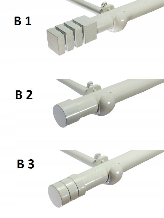 KARNISZ POJEDYNCZY CICHE KÓŁKA CZARNY 19, 180 CM Rodzaj karnisza pojedynczy