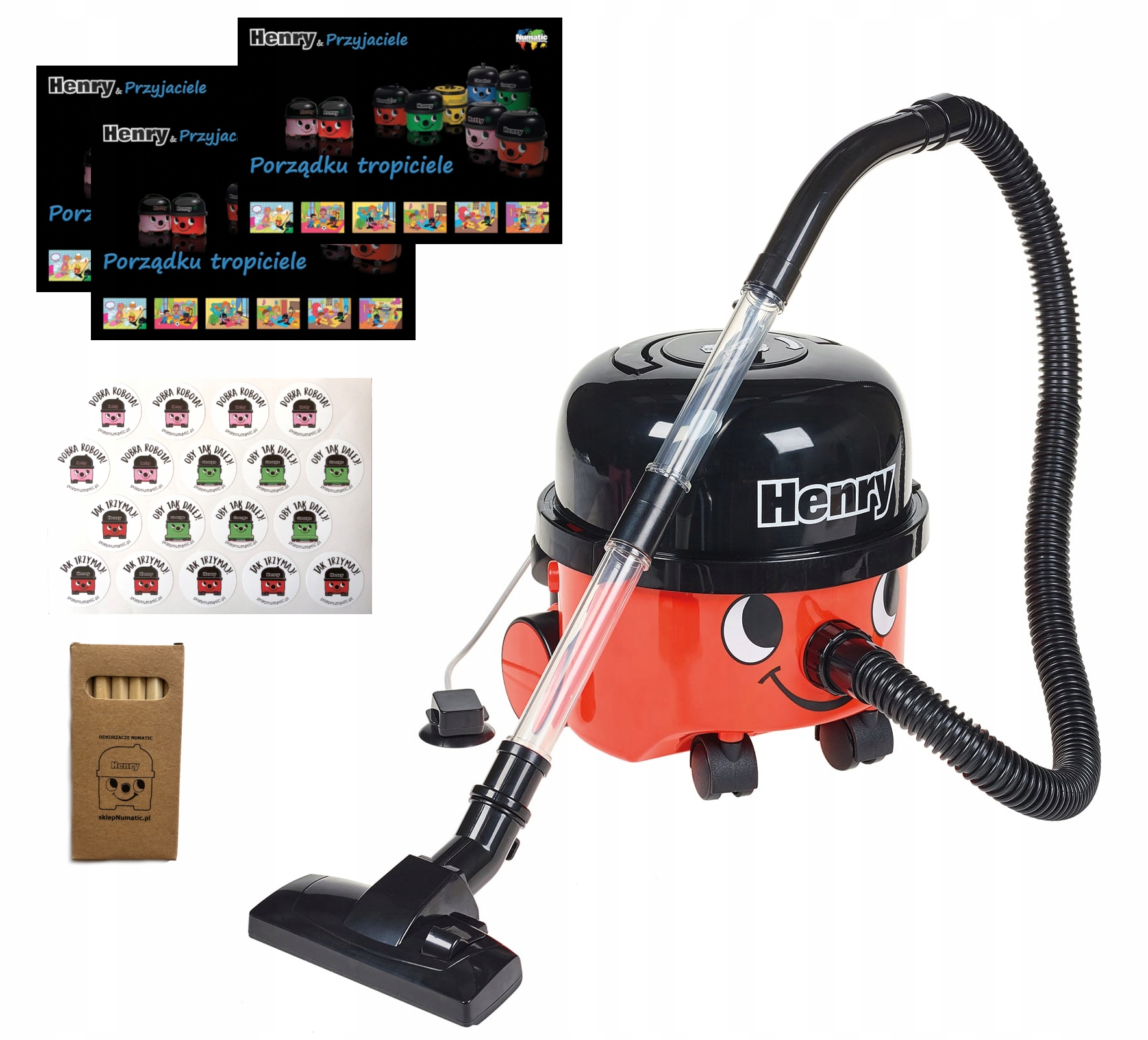 ПЫЛЕСОС НА БАТАРЕЙКАХ ИГРУШКА CASDON HENRY + БЕСПЛАТНАЯ ДОСТАВКА