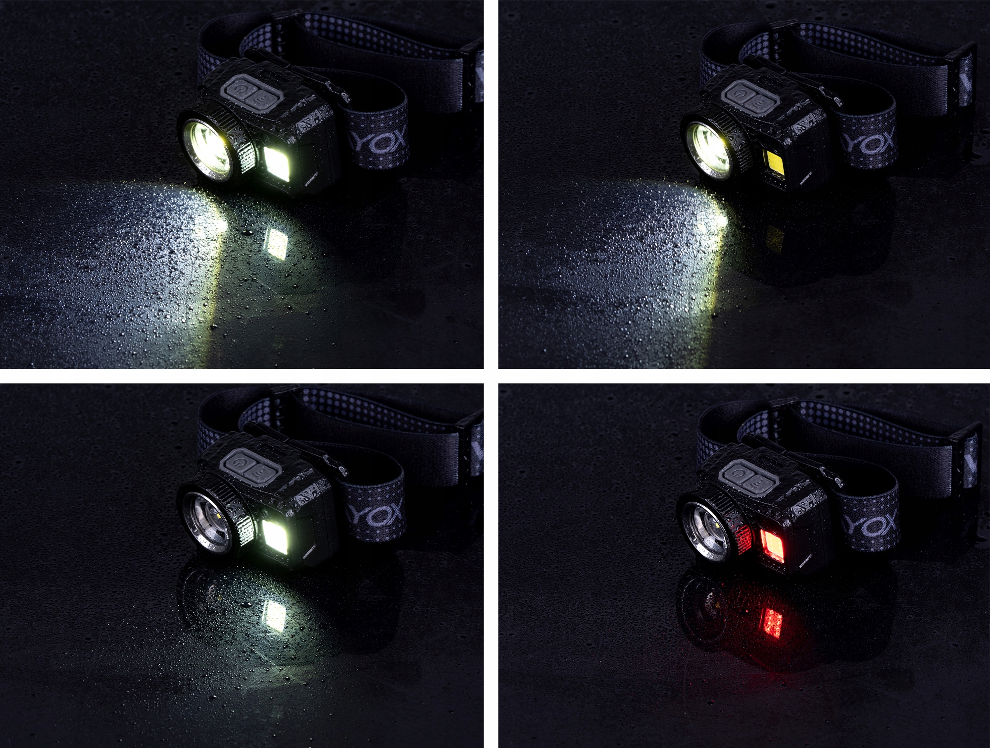 LATARKA CZOŁOWA LED CZOŁÓWKA AKUMULATOROWA MOCNA ZOOM USB C 500lm PRO VAYOX Marka Vayox