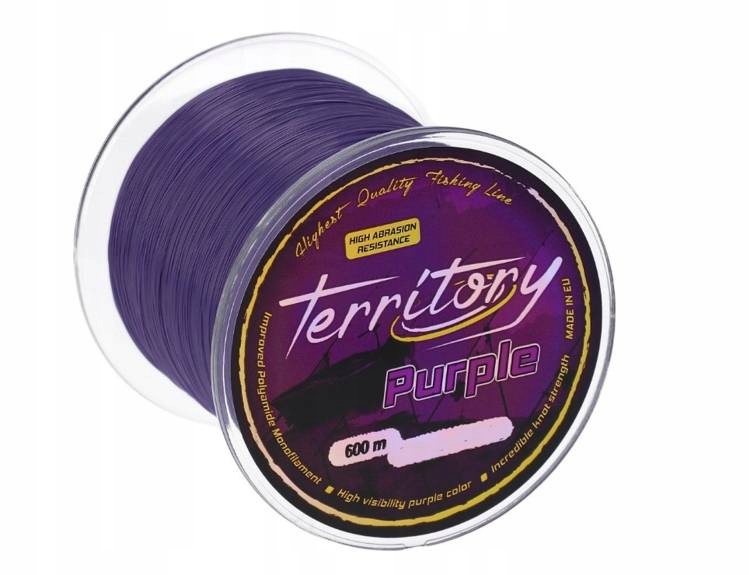 Żyłka Karpiowa Territory Purple Line 0.28mm9.50kg600m Mikado