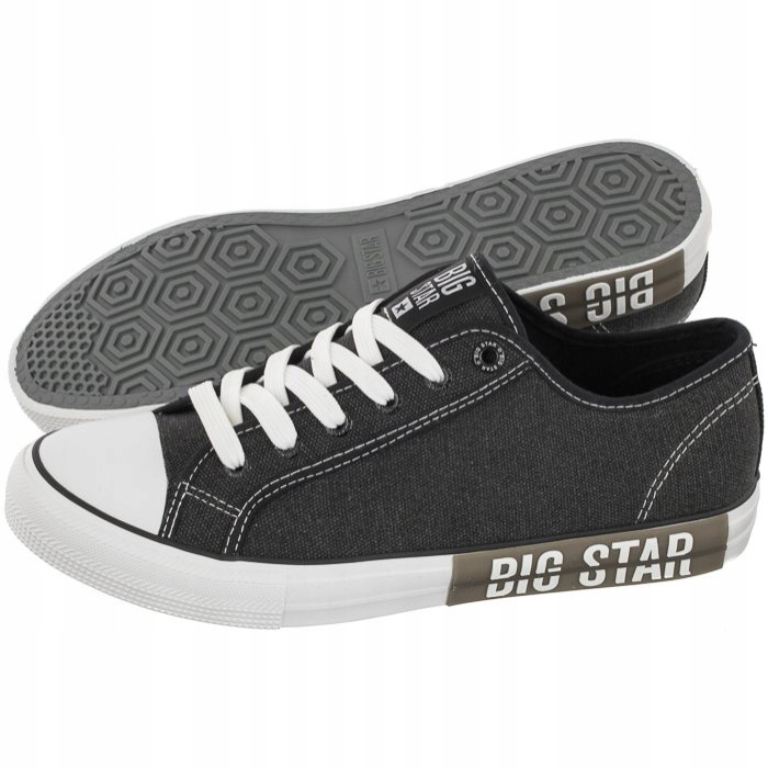 

Buty Męskie Trampki Big Star Czarne HH174046