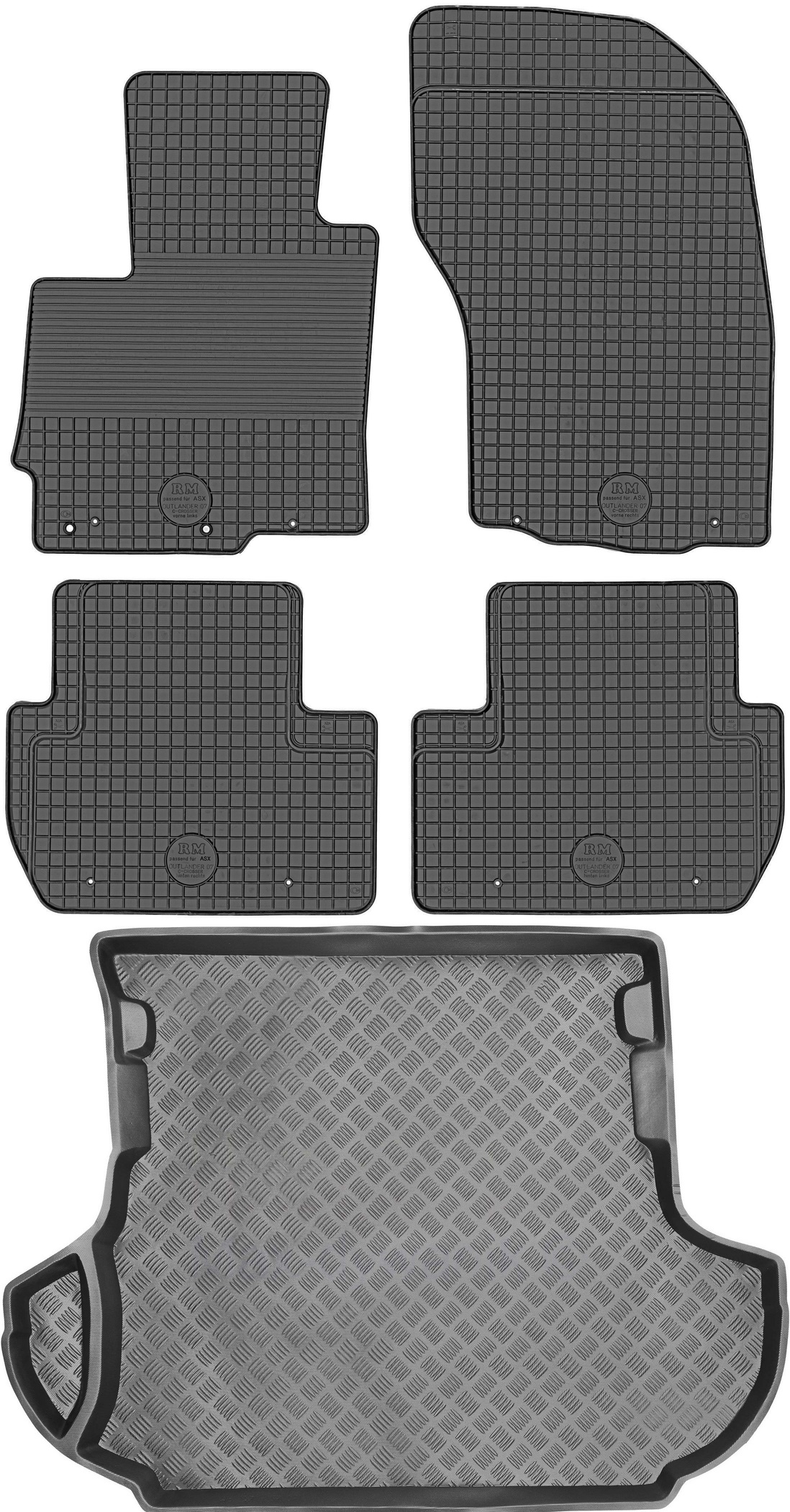 Peugeot 407 Suv 2008-2012 Koberce batožinový priestor