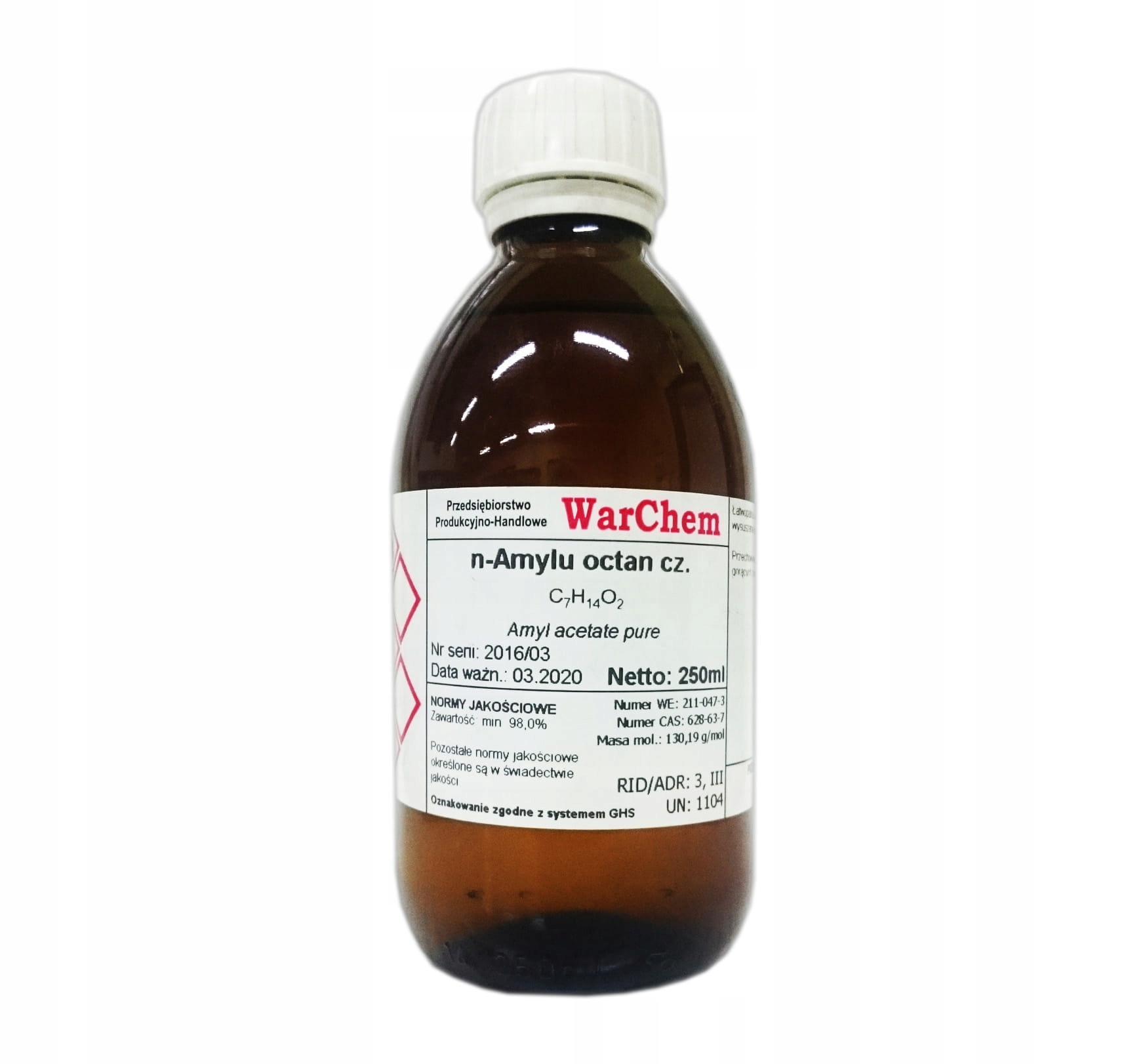 

Octan Amylu czysty op. 250ml Warchem