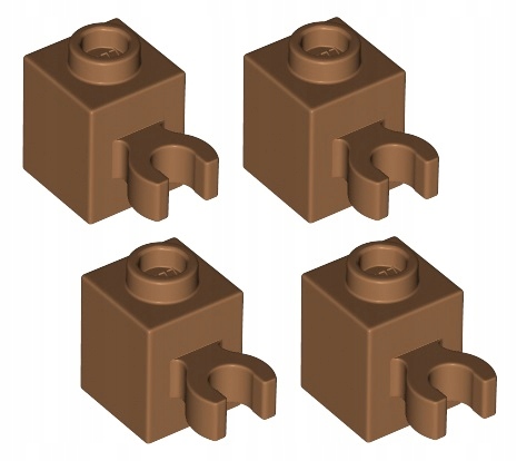 

Lego klocek 1x1 uchwyt nugatowy 4 szt. 60475 30241