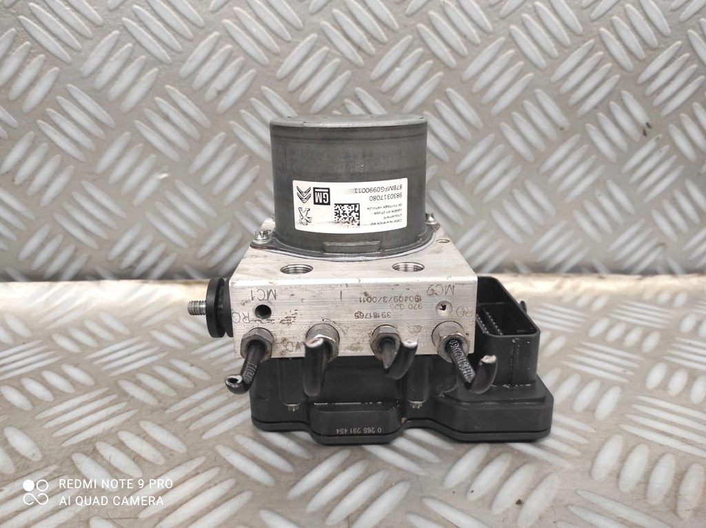 POMPA HAMULCOWA ABS CITROEN C4 CACTUS C3 AIRCROSS OPEL CORSA F 9830317080 Producent części Inny