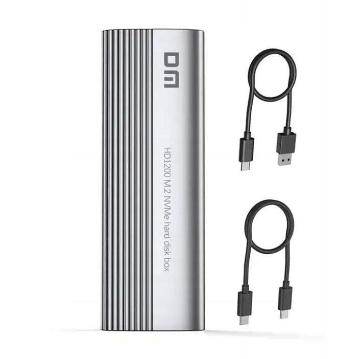 Kieszeń na dysk SSD M.2 NVME USB-C prędkość 10Gb/s USB-C / USB-A