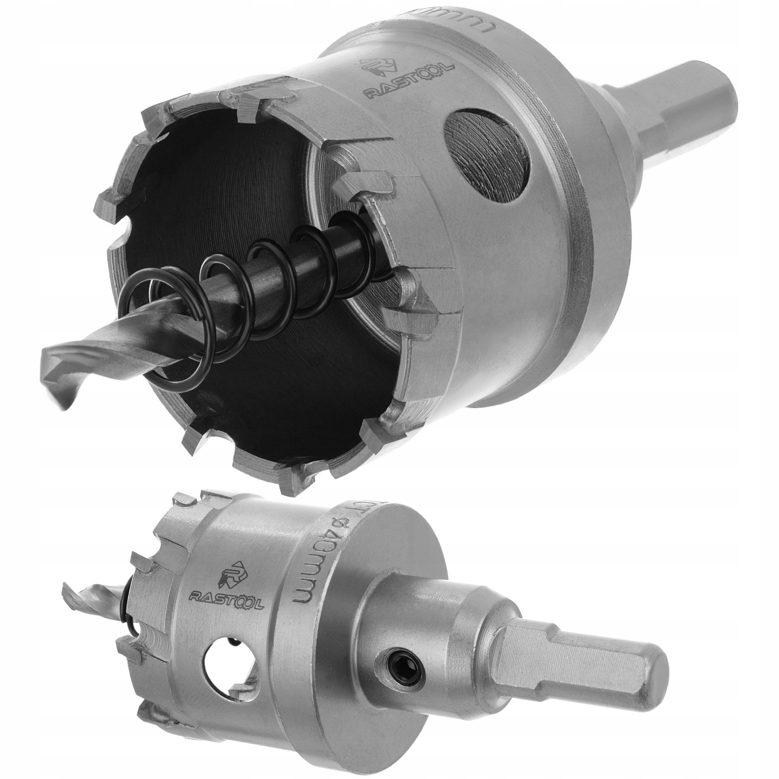 OTWORNICA WIDIOWA WIERTŁO KORONKA DO METALU 40MM SPEED WĘGLIK SPIEKANY PRO