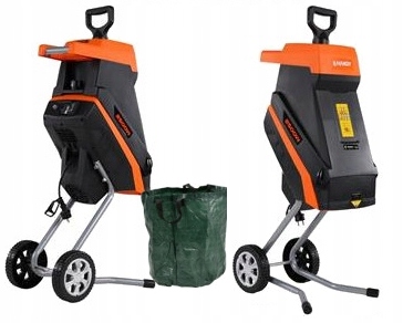

Rębak Rozdrabniacz Gałęzi Tarczowy 2500W 45mm Kosz
