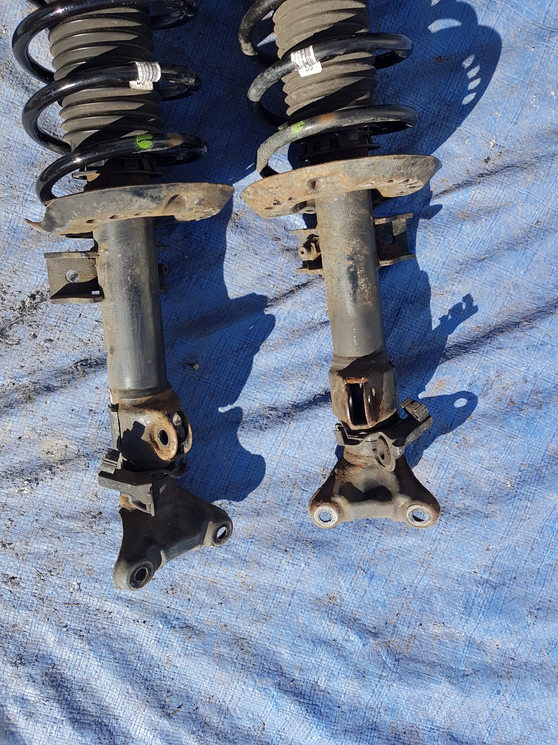 shock absorber front MCPERSON left right MERCEDES W212