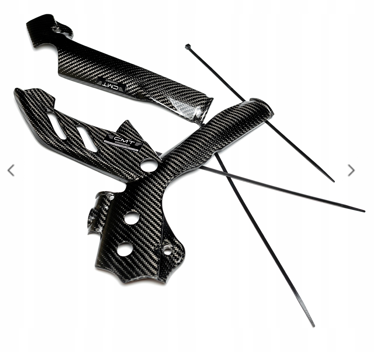 Ktm Exc Exc-f 12-16 karbonová krytka rámu Cmt Cubamoto