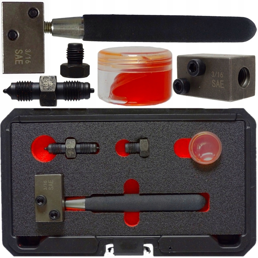 PRASKA DO ZARABIANIA PRZEWODÓW HAMULC. 4.75MM SAE