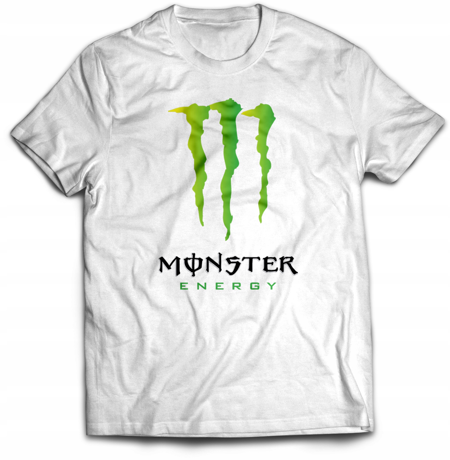 

Koszulka męska Monster ENERGY-02 biała r.XL