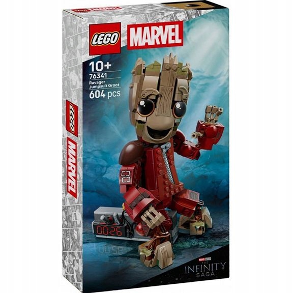 Lego Marvel Heroes Groot v kostýmu Ravagera 76341