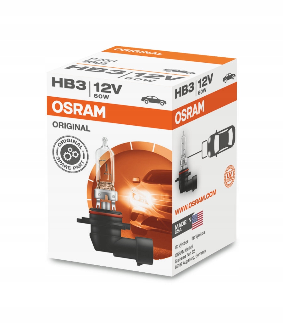 Żarówka Osram HB3 60 W 1 szt.