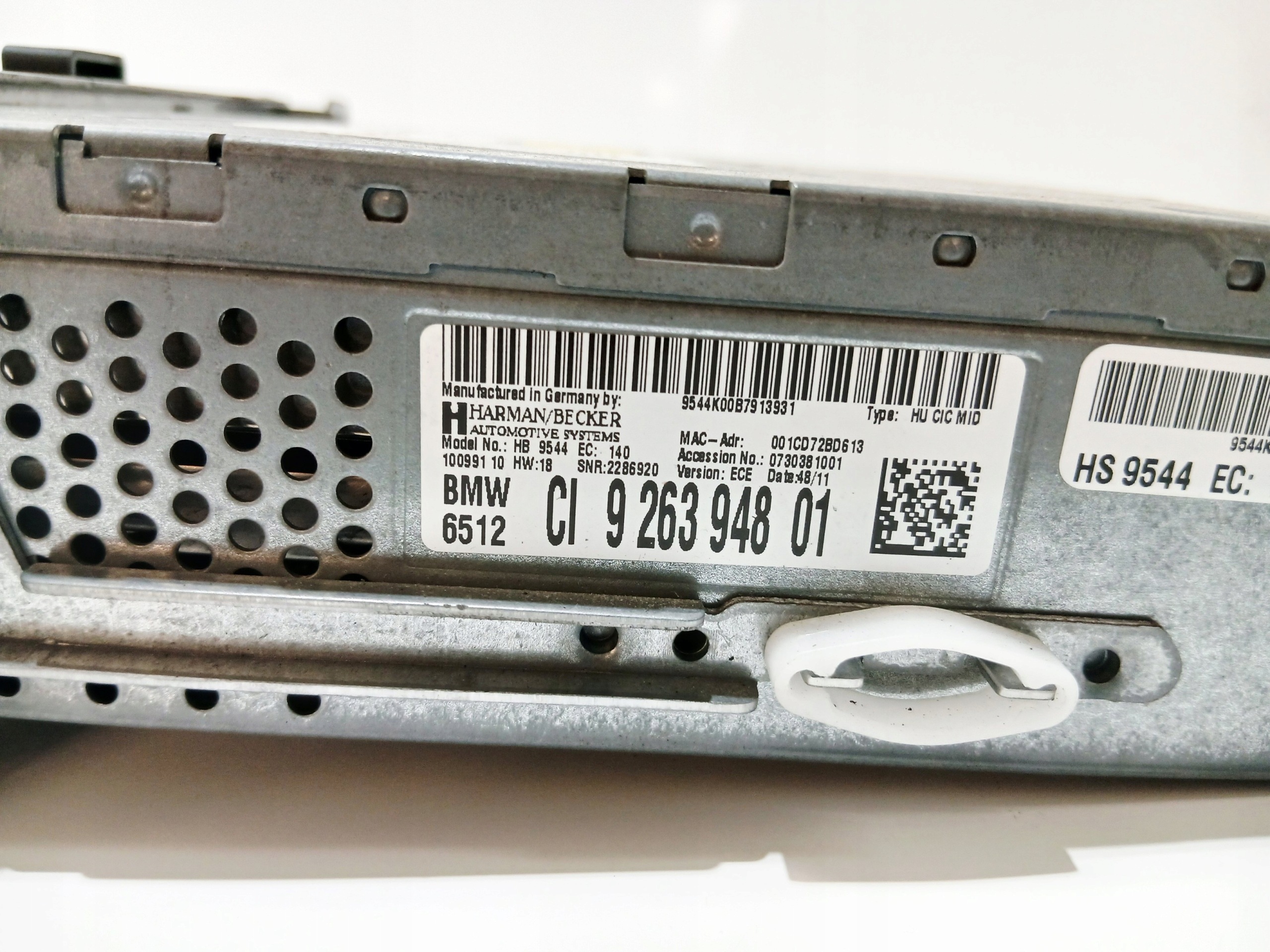RADIO player navigation devices BMW E90 E92 E93 9263948