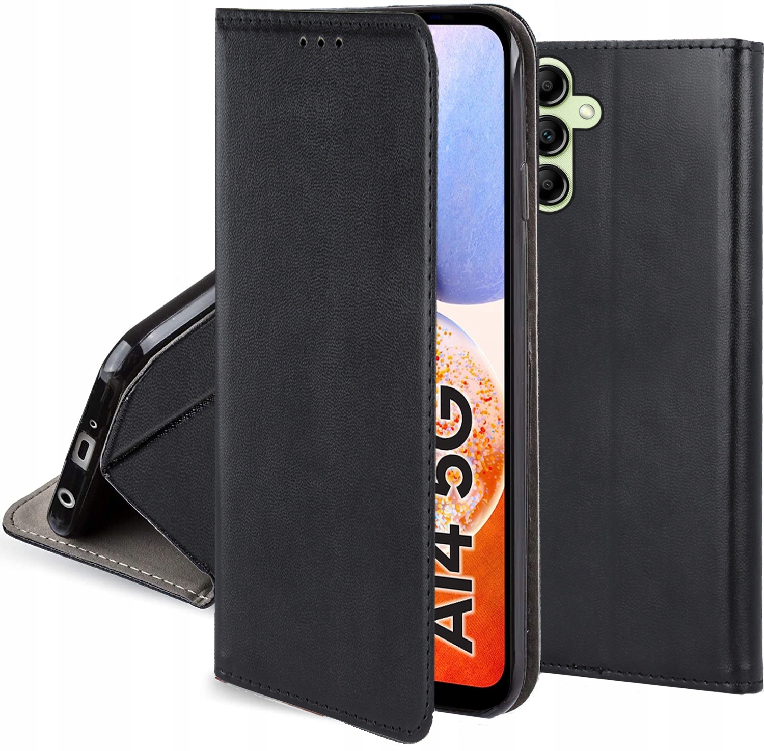 

Etui Magnetic Smart +szkło do Samsung A14 5G