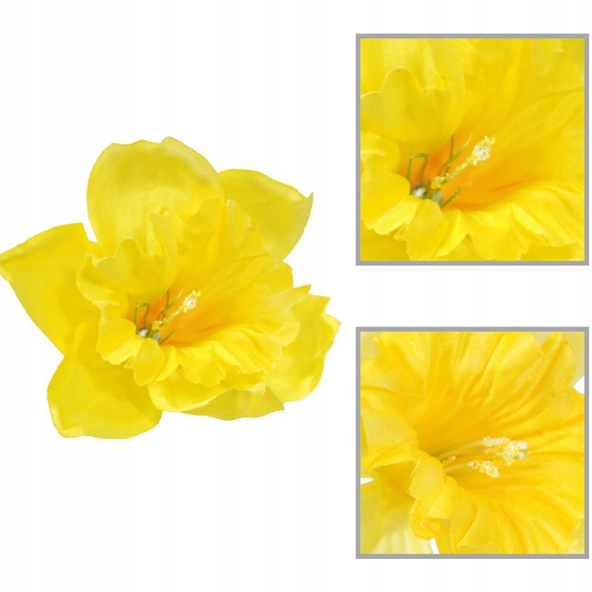 BUKIET KWIATÓW ŻONKILE NARCYZ KWIATY 16 GAŁĄZEK WIELKANOC STROIK Typ inny