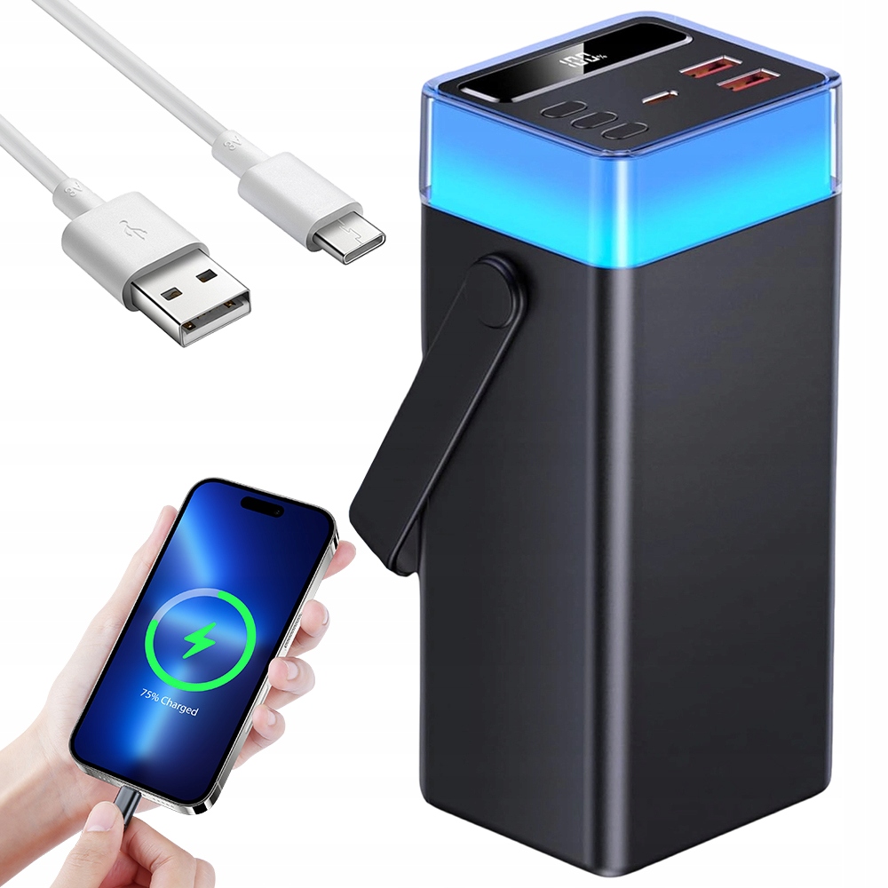 Powerbanka Power Bank Kompaktní bezdrátové nabíjení Lithium-polymerová