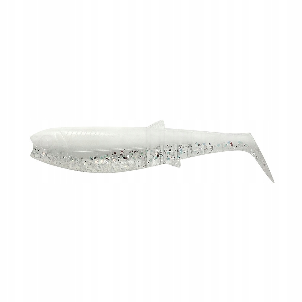 Savage Gear Cannibal Shad White Flash 10cm 9g